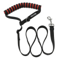 Dog Leash Nylon Black 8 FT Length Adjustable